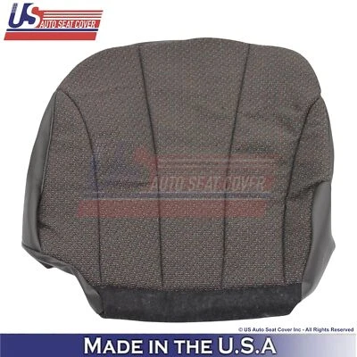 Cubierta de asiento inferior de tela gris oscuro para Chevy Silverado 1500 2500 1999-2002 Foto 1 de 4