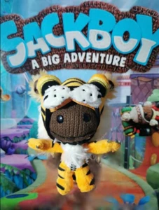 Figurine peluche poupée Sackboy : A Big Adventure jouet tigre édition limitée spéciale - Photo 1/10