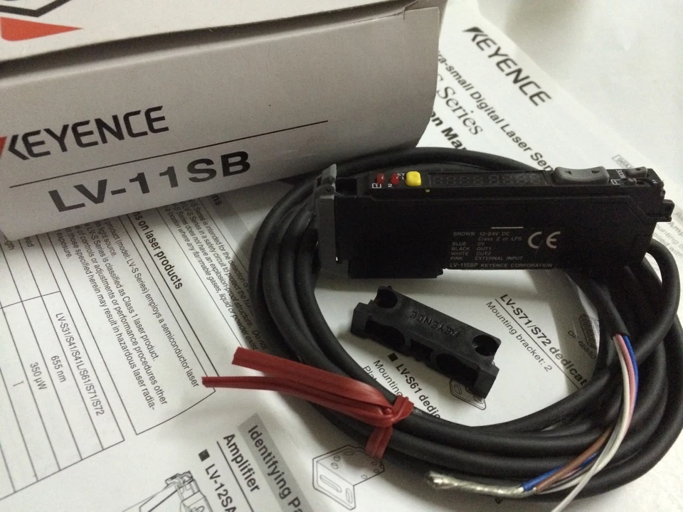 1PC KEYENCE LV-11SB LV11SB Ultra Small Digital Laser Sensor New Expedited Ship - Image 1 of 3