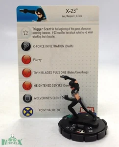 Heroclix Web of Spider-Man set X-23 #027 Uncommon figure w/card! - Picture 1 of 1