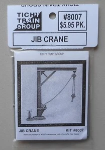 JIB CRANE HO 1:87 SCALE LAYOUT DIORAMA TICHY TRAINS 8007 - Picture 1 of 2