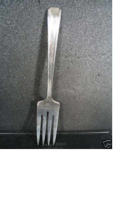 Westmorland Sterling John & Priscilla HORQUILLA CARNE FRÍA 7 3/4" Sin Mono Foto 1 de 1