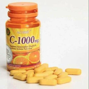 Vitamina Acorbica C-1000 Antiossidante Salute Pelle Immune MG Compressa Minerale Illumina - Foto 1 di 9