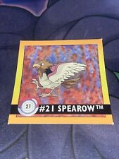 Pokemon Premier Edition Artbox Flipz Card Spearow #21 - NM condition