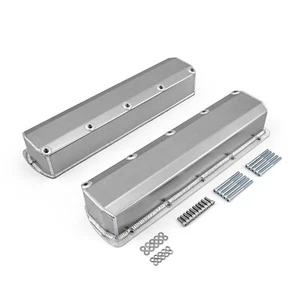 Oldsmobile 350 400 425 455 Fabricated Valve Covers - Satin - Picture 1 of 5