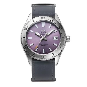 Reloj Orient Sports Diver's Automático 200m Mako Púrpura Lila Esfera RA-AC0Q07V - Imagen 1 de 6
