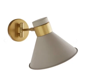 ARTERIORS Lane Wall Sconce TAUPE 49204 Moveable Adjustable HIGH Quality 1 Light - Picture 1 of 21