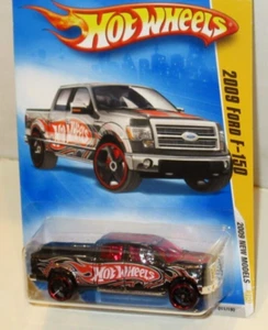 2009 HOT WHEELS NEW MODELS ~ 2009 BLACK FORD F-150 ~ MOC ~ - Picture 1 of 4