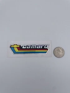 Vintage Chevrolet Camaro Shiny Sticker Chevy 1980’s Decal RARE Perfect Condition - Picture 1 of 1