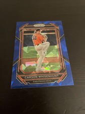 2023 Panini Prizm - Carson Whisenhunt /149 BLUE Prizm (RC) #173