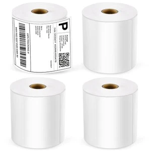 LoteFancy 4x6 Etiquetas Térmicas 1000 Etiquetas Envío 4 Rollos-250 Etiquetas por Rollo... - Imagen 1 de 9