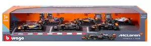 Burago 1:43 McLaren Formula 1 F1 Scale Die Cast Metal-6 cars - Picture 1 of 2