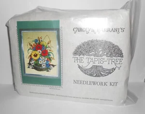 Carolyn Barrani's The Tapis'-Tree Needlepoint Kit "Summer in a Bucket" - Picture 1 of 3