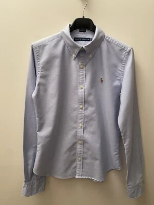 Camicia donna Polo Ralph Lauren Tg. 42 slim fit col. azzurro - Immagine 1 di 4
