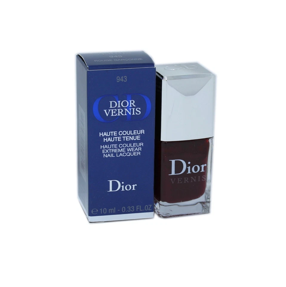 ESMALTE DE UÑAS DIOR VERNIS HAUTE COULEUR EXTREME WEAR 10 ML #943 ROUGE GARCONNE  Foto 1 de 1