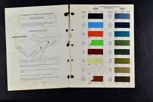 1970 AMC RAMBLER PAINT CHIPS - Picture 1 of 1