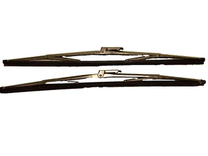 reliant robin MK1 wiper blade's 207581 pair front original fister brev 16"chrome - Picture 1 of 20
