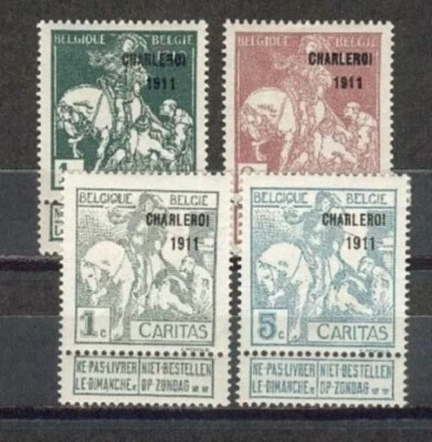 BELGIUM  LOT ALL B Sc 1 discontinuous  Sc 24 USED MINT HR SEE DESCRIPTION FVF - Image 1 of 4