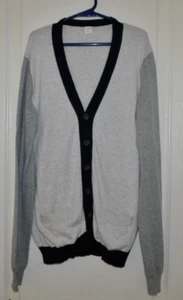 J.Crew Crewcuts Boy's Gray Blue Cardigan Size 14 - Picture 1 of 17