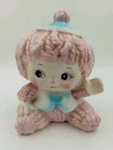 Vintage Rubens Original Kitschy Baby Nursery Decor Planter #3254 Japan - Picture 1 of 18