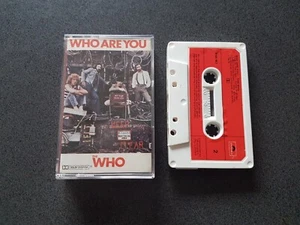 THE WHO WHO ARE YOU CASSETTE TAPE - Picture 1 of 2