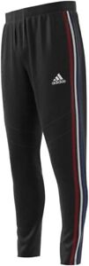 NWT Adidas Men Tiro 19 Training Pants Soccer Sweatpants Black Power Red LARGE XL