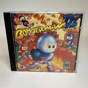 Bomberman '93 (TurboGrafx 16, 1992) Card HuCARD Manual - Bild 1 von 10