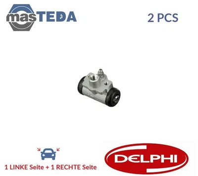 LW90162 RADBREMSZYLINDER TROMMELBREMSE HINTEN DELPHI 2PCS FÜR NISSAN PIXO 1.0 - Bild 1 von 4