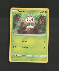 Rowlet 1/12 McDonalds 2017 Promo Holo Pokemon Karte DMG - Bild 1 von 10