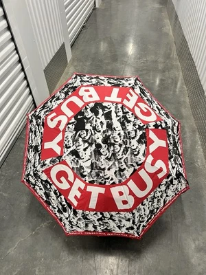 Barbara Kruger Get Busy Umbrella 1993 AMFAR AIDS Activism Limited Edition Art - Image 1 of 4