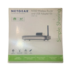 NETGEAR N150 Wireless Router WNR1000 150Mbps- New/Factory Sealed - Bild 1 von 6