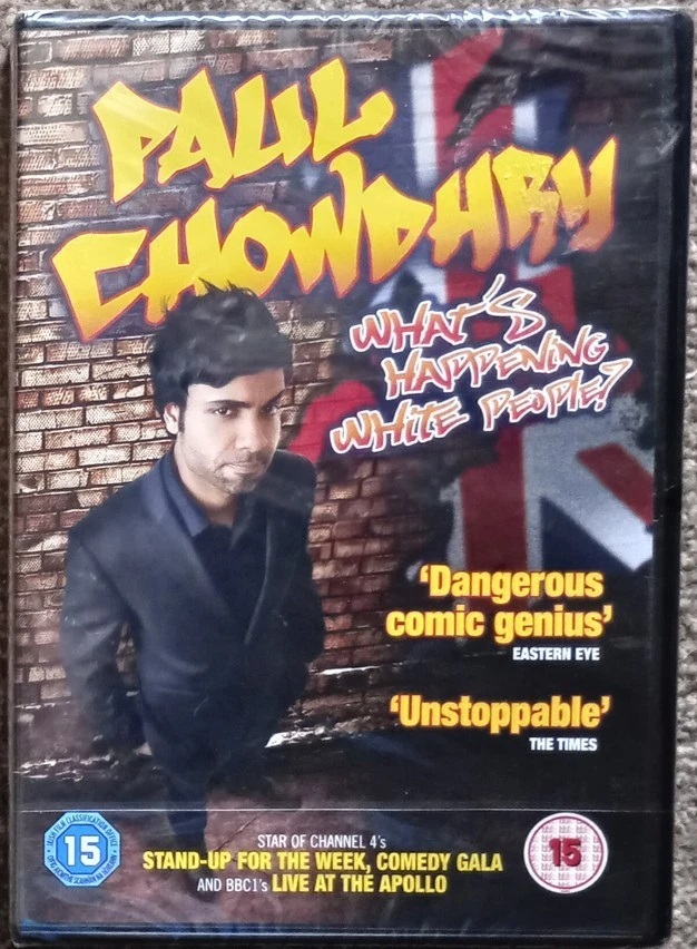PAUL CHOWDHRY - WHAT'S HAPPENING WHITE PEOPLE! (Rare UK DVD, New & Sealed) - Image 1 of 1