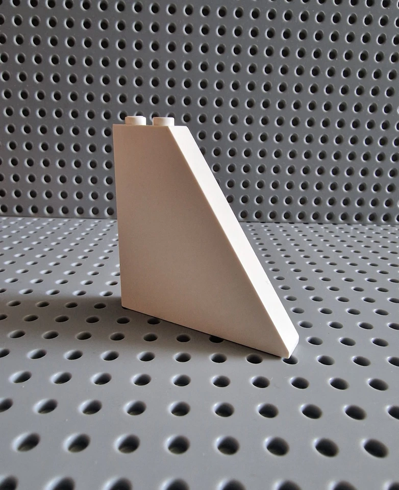 Lego Schrägstein Wand Panele Slope Brick 55 6x1x5 Weiß White 30249 A187 - Bild 1 von 1