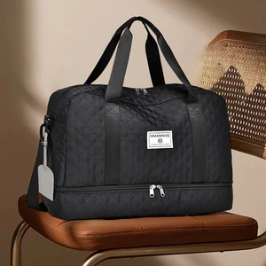 Leichte Reisetasche mit großem Fassungsvermögen, Schuhfach, Trocken-/Nasstrennun - Bild 1 von 7