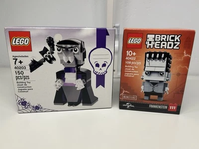 LEGO 40422 Frankenstein & 40203 Vampire Bat NISB Retired Great Shape Free Ship - Image 1 of 4