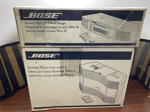 New Bose Acoustic Wave Music System II & Multi Disc 5 CD Changer All brand New - Picture 1 of 15