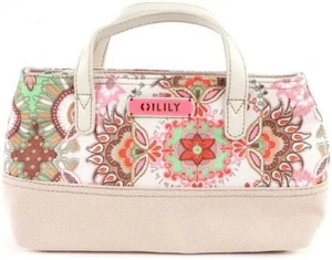 Oilily Kaleidoscope Pouch  Sand Tasche Handtasche Freizeittasche 31x13x8cm - Picture 1 of 1