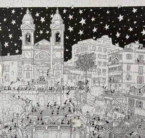 PUZZLE le formiche di fabio vettori ROMA IN BIANCO E NERO made in italy 1080 PEZ - Foto 1 di 2