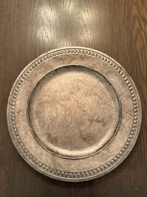 Juego de 6 placas de cargador Pier 1 - Gunmetal | Pesadas, sólidas, totalmente nuevas Foto 1 de 4