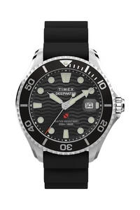 Timex Deepwater Meridian 200 44mm Synthetic Rubber Strap Watch TW2W81600 - Picture 1 of 5