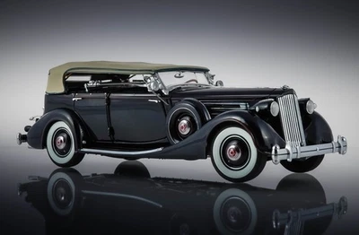 Danbury/Franklin Como Nuevo 1:24 1936 Packard V12 Deportes Phaeton Modelo Clásico Raro 18 Foto 1 de 4