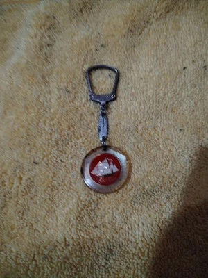 Vtg 80's Rare!!! Old  Spice fragrance Mexican Advertising Keychain Acrylic - Image 1 of 4