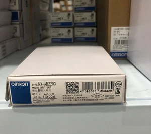 1PCS New Omron NX-AD2203 NXAD2203 Analog Input Unit In Box Brand - Picture 1 of 3