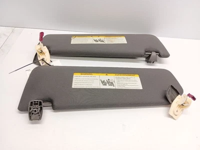 10-15 OEM BMW F01 F02 740i 750i delantero izquierdo derecho parasol negro conjunto Foto 1 de 4