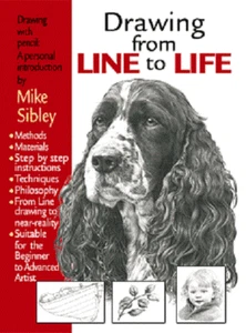 Canine Pencil Art Instruction Book Drawing From Line to Life by Mike Sibley - Picture 1 of 1