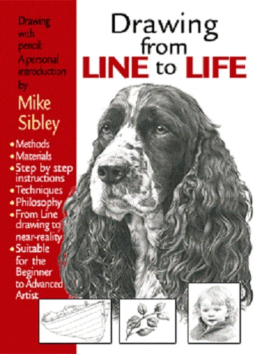 Canine Pencil Art Instruction Book Drawing From Line to Life by Mike Sibley - Image 1 of 2
