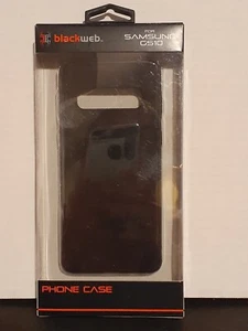 Blackweb Cell Phone Case for Samsung Galaxy S10 Black BWA19WI215 - Picture 1 of 4