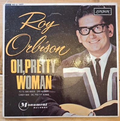 ROY ORBISON Oh pretty woman London RE U 1437 UK EP  from 1962 - Image 1 of 2