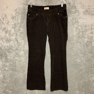 Old Navy Women 90s Y2K Low Rise Pull On Bootcut Flare Corduroy Pants 8 Brown - Picture 1 of 9