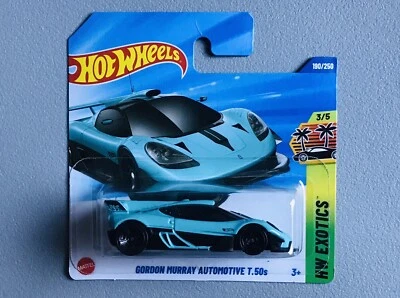 🇬🇧GORDON MURRAY AUTOMOTIVE T.50s. Hot Wheels 2025. HW Exotics. Réf : JBB14. - Photo 1/2